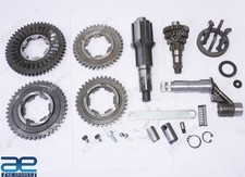 LAMBRETTA GP 200 GEARBOX, KICK START SHAFT,CLUSTER, SELECTOR & MAIN SHAFT KIT