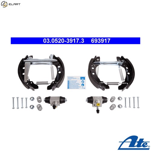 Brake shoe set 0520 - shoe,