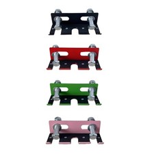 Triple Barbell Holder for Squat Rack Weight Bar Hanger Metal Home Gym Accessory