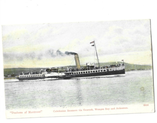 Printed postcard the - of,