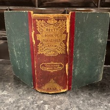 Victorian 1880 Mrs Beeton BOOK