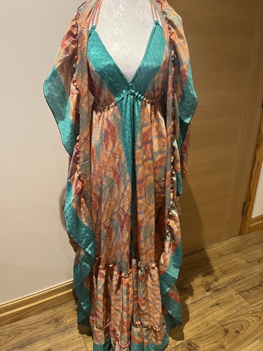 Multi cmaxi dress long one - multi,