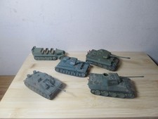 Airfix etc Kit built German Army WW11 armoured Tanks 1/72