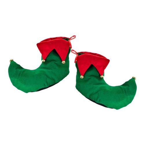 Elf shoes cosplay red green - shoes,