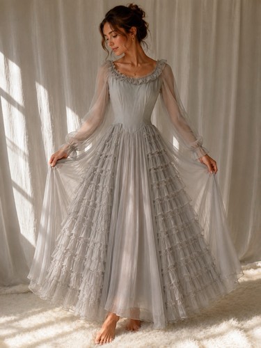 Vintage 1930s gray blue - vintage,