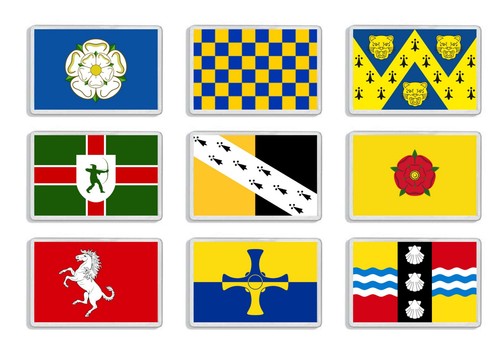 English counties flag acrylic - flag,