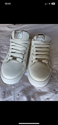 Moda pelle trainers - pelle,