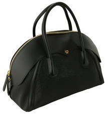 MCM Black Bag Top Handle Tote