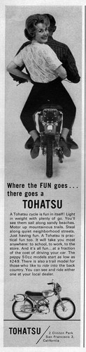 1963 tohatsu ca2 - tohatsu, runpet