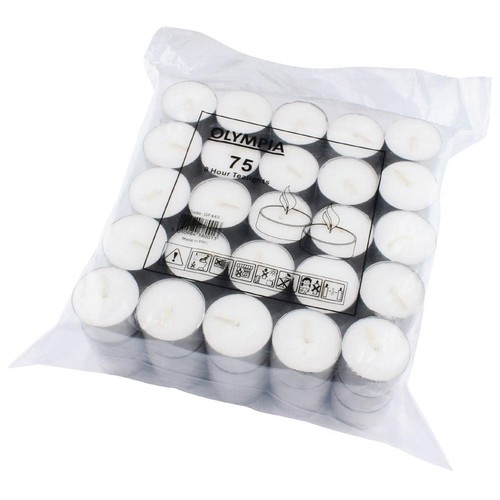 Olympia hour tealights white - olympia,