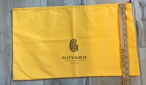 Pre loved goyard dust bag - goyard,