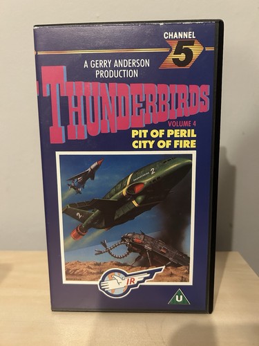 Vhs video tape thunderbirds - vhs,