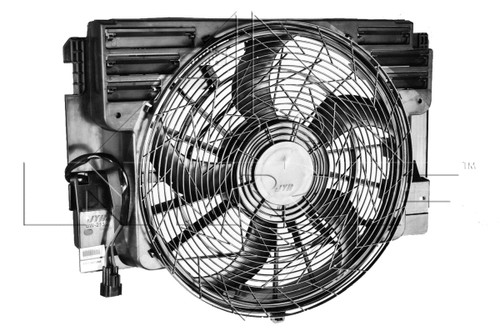 Fan radiator fits bmw - fan,