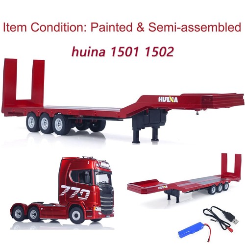 Plastic semi trailer - semi, flatbed