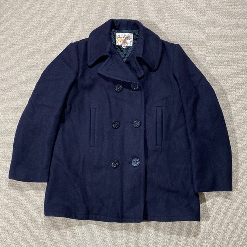 Vintage fox knapp pea coat - vintage,
