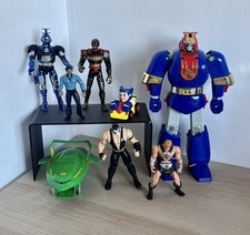 Bundle Vintage Figures Thunderbirds 2, Power Rangers, Beetleborgs, Starwars Etc