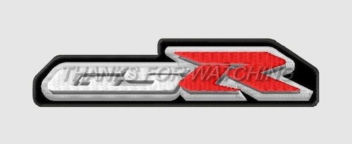 Suzuki gsr embroidered - gsr, patch