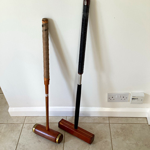 Traditional wooden croquet - wooden,