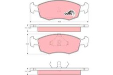 Brake Pad Set, disc brake for