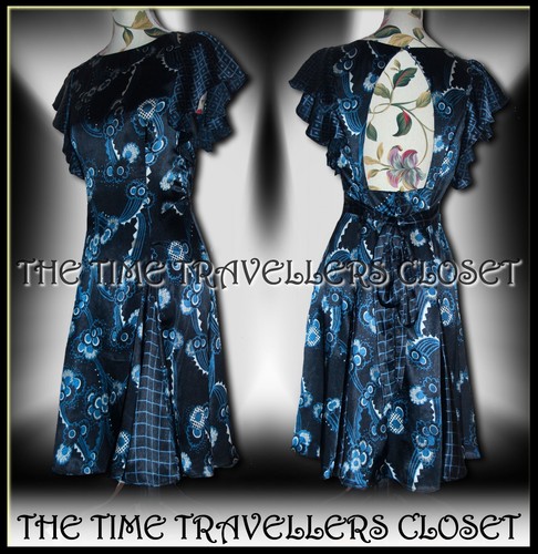 Celia birtwell topshop blue - birtwell,