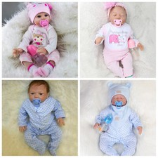 Real Life Like Reborn Baby Dolls Vinyl Silicone Realistic Newborn Girl/Boy Gift