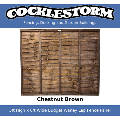 5ft high 6ft wide chestnut - 5ft,