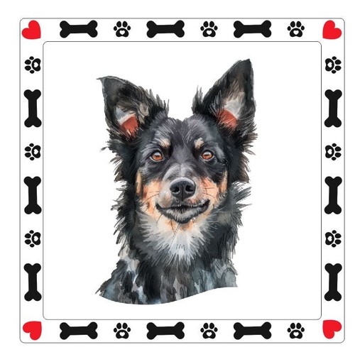 Mudi dog sticker decal a977 - sticker,