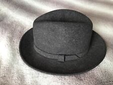 J.Crew Bailey of Hollywood Fedora Hat Grey LiteFelt Size S ( 54-55cm )