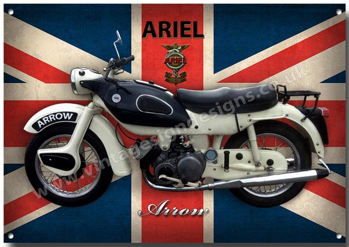 Ariel arrow motorcycle metal - arrow,