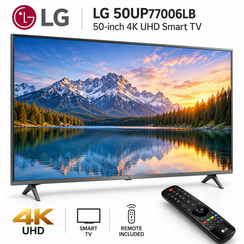 50inch smart uhd tv - lg,