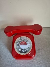 Retro red telephone - retro,