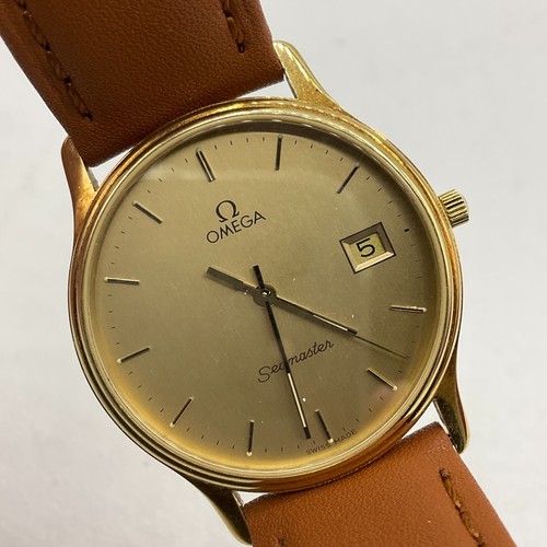 Vintage omega seamaster 14k - omega,