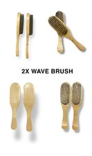 2X Wave brush , plastic wood