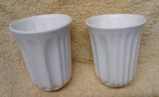 HOTEL CHOCOLAT 2 CERAMIC VELVETISER POD CUPS ANDREW WICKS