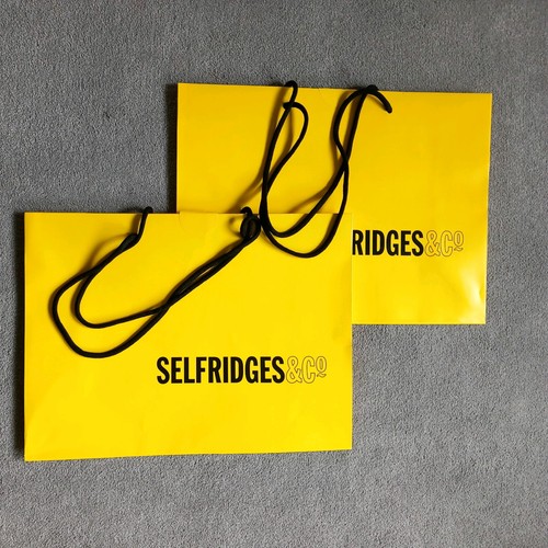Selfridges paper bag gift - paper,