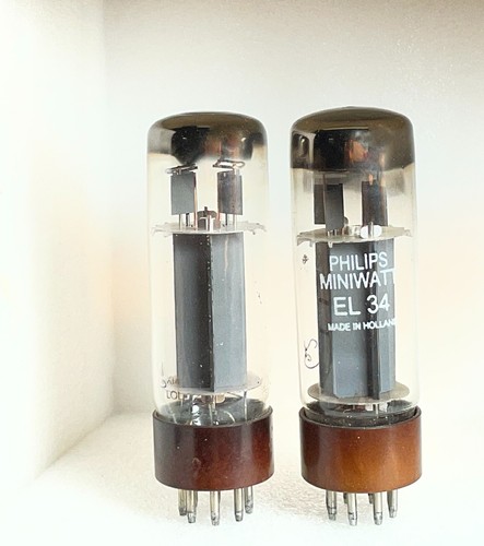 Matched pair el34 tubes - el34,