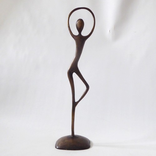 Brass ballerina dancer