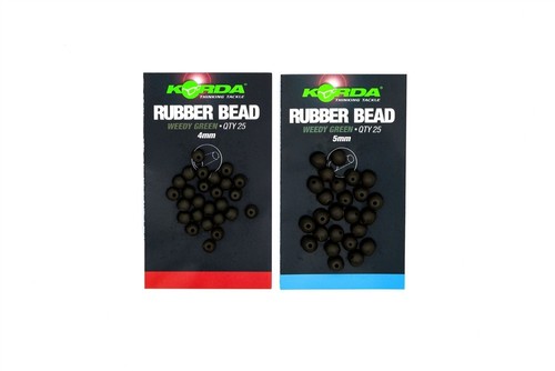 Korda rubber beads - rubber, soft