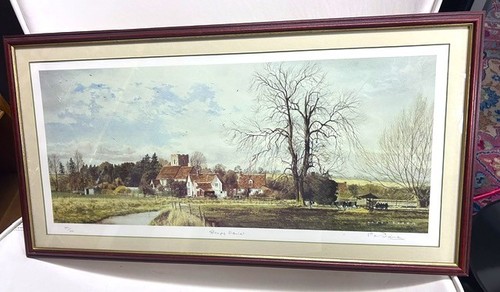 Framed print entitled - print,,