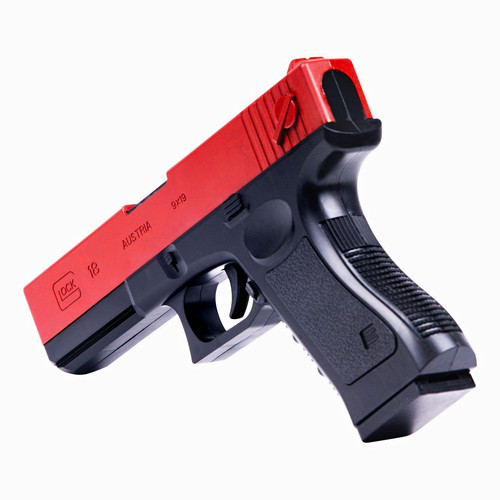 Fun red black toy - red, pistol