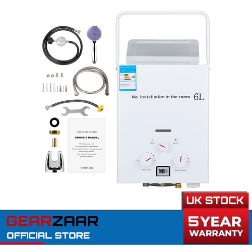 Portable gas water - heater, lpg