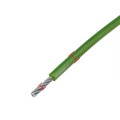 Stainless steel wire rope - stainless,