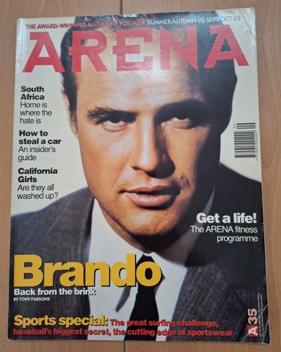Arena magazine marlon brando - arena,