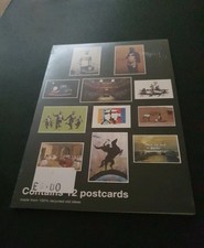 Rare original set of 12 Banksy Vs Bristol Musium Postcards New & Sealed unsigned