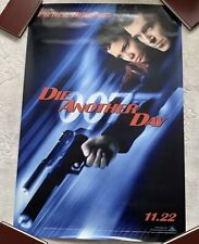 DIE ANOTHER DAY - JAMES BOND / HALLE BERRY - ORIGINAL USA ONE SHEET MOVIE POSTER