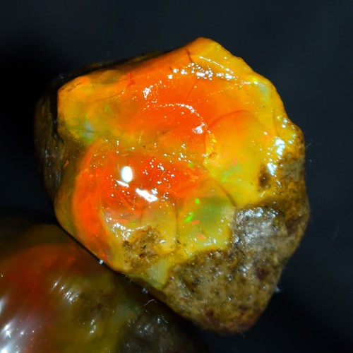 Opal rough carat natural - opal,