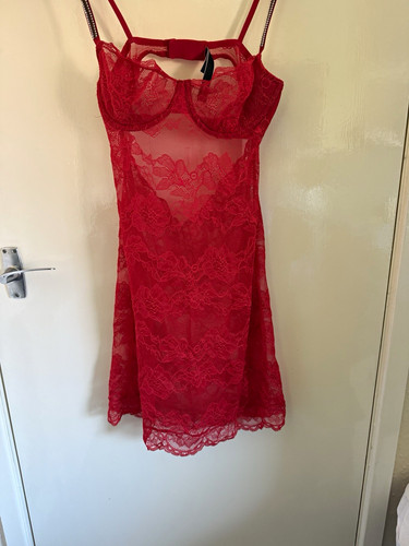 Victoria secret red floral - secret,