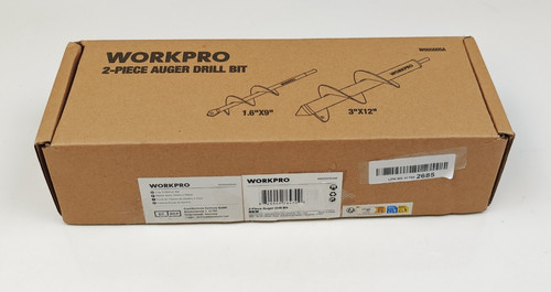 Workpro auger drill - auger, bit