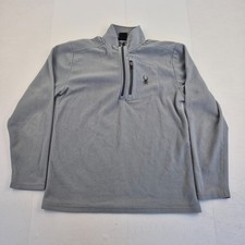 SPYDER Fleece Large Grey Mens