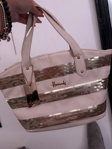 Vintage y2k harrods gold - gold, and